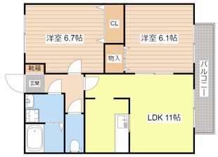 アネックスＢの物件間取画像